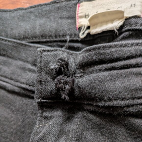 Hatch | The Slim Maternity Jean | Jet Black | Size 29 - Picture 4 of 6